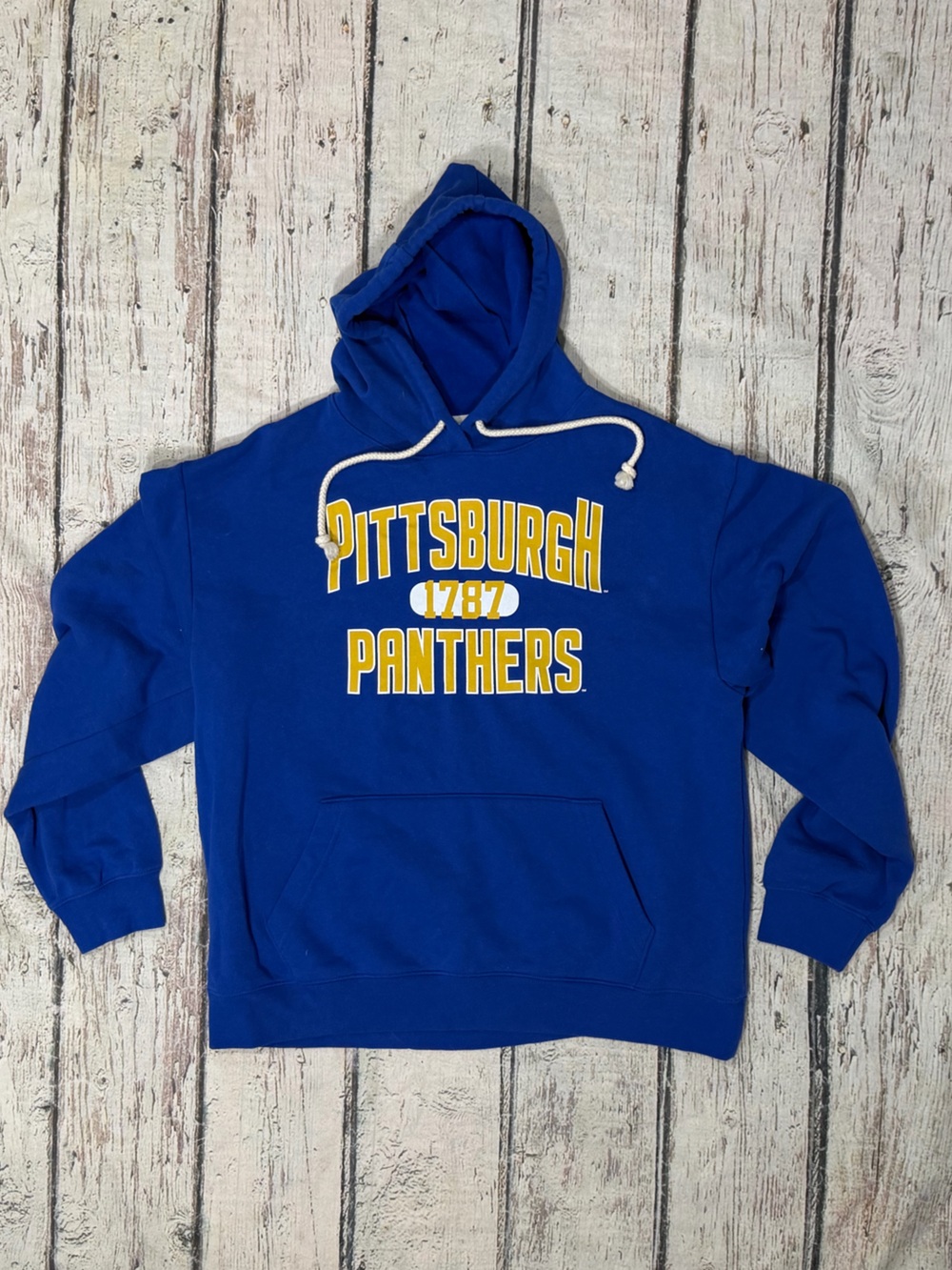 Pittsburgh Panthers Pitt Blue College Hoodie Pullover Women's Sweatshirt